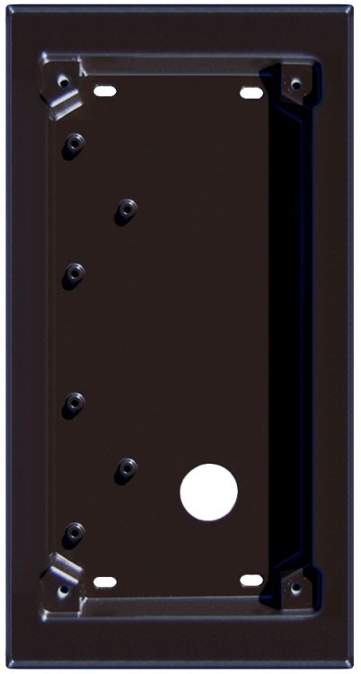 2H X 1W Surface Back Box-Brown for MT2b Series Frame