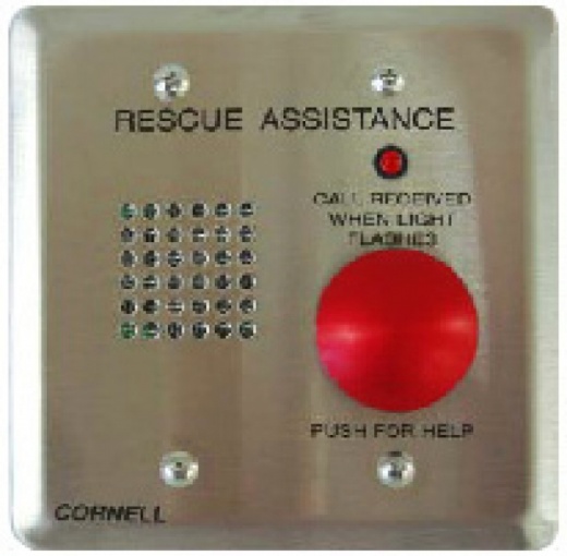 Audio Call Stat-WR-2Gang-Mushr Weather-Resistant Version for 4200 Series Systems