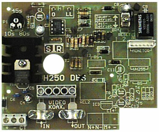 On/Off PC Board for VMH25/25A Surface Box Installation
