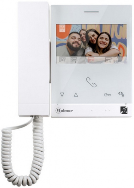 4.3" G2+ Tft Color Monitor+Tel with Wall Mounting Bracket