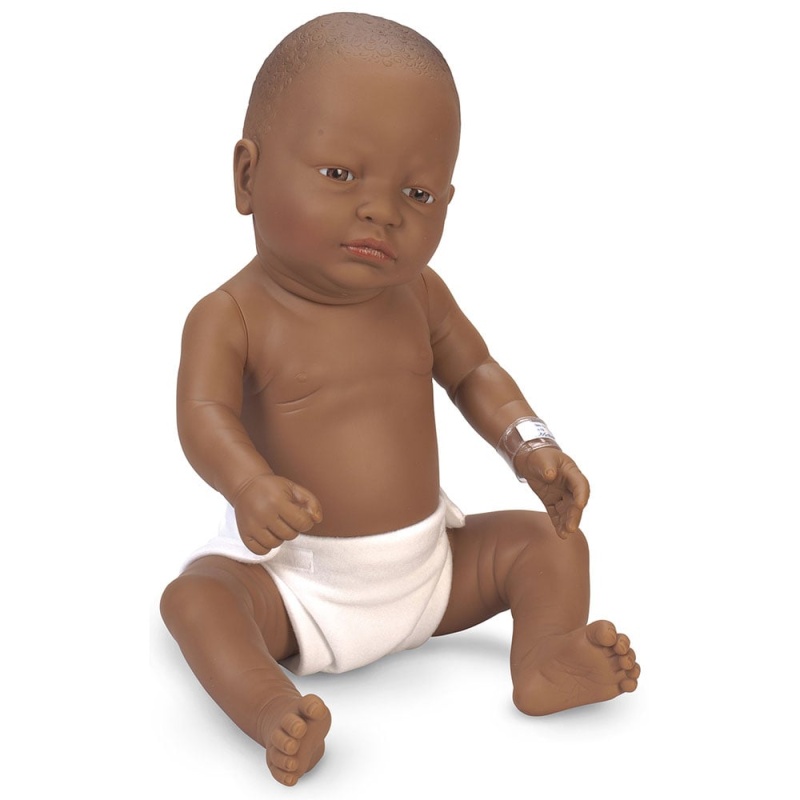 Nasco Newborn Baby Doll - Black Baby Girl