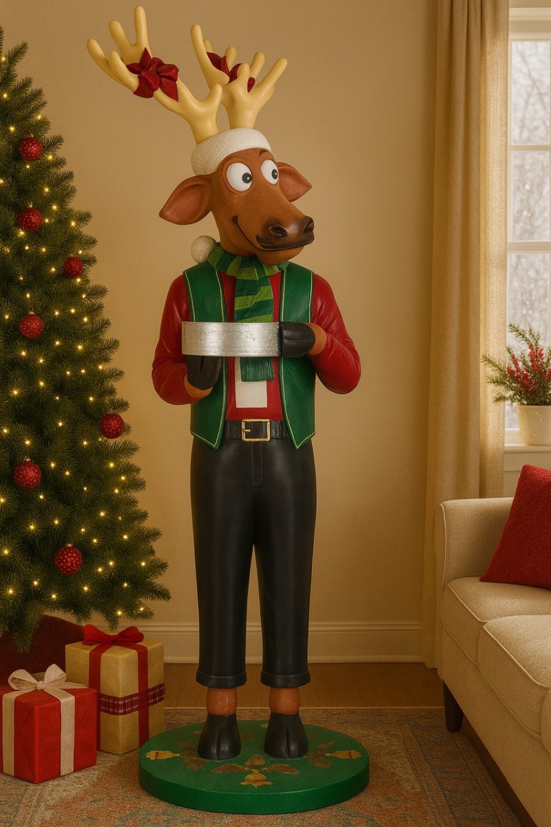 Donner The Holiday Reindeer Butler
