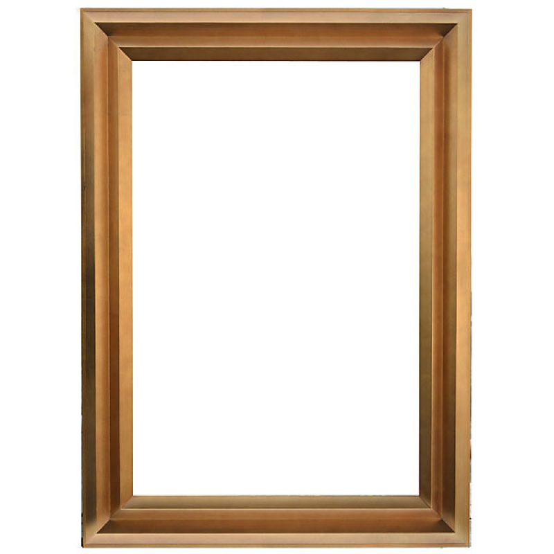 Angles Frame 24X36 Warm Gold