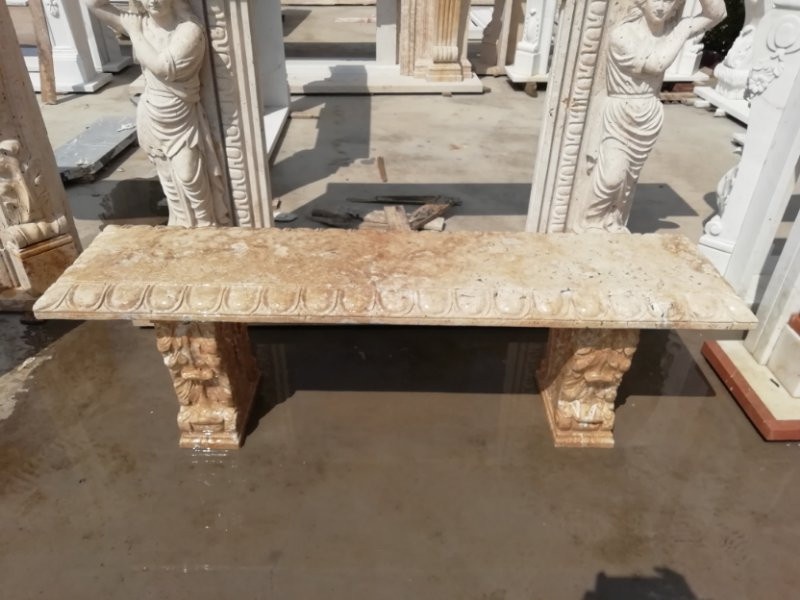 Marble Bench Hole Stone Ge19991