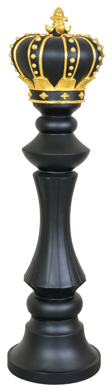 Black And Gold Chess King