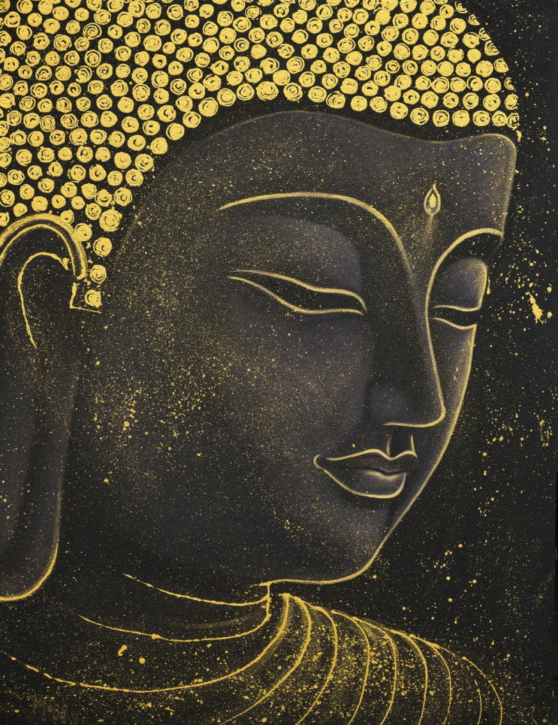 Golden Serenity Giclee