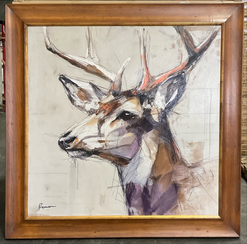 Majestic Stag Framed Giclee