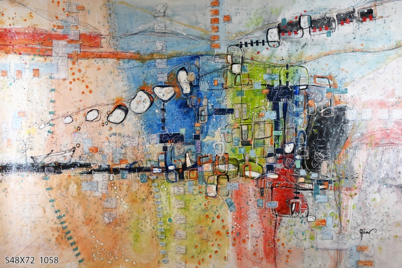 Fine Art Original Oil S48x721058