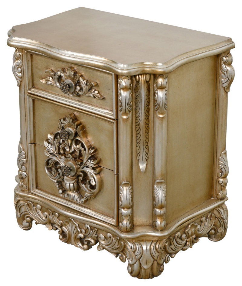 Carved Grand Nightstand