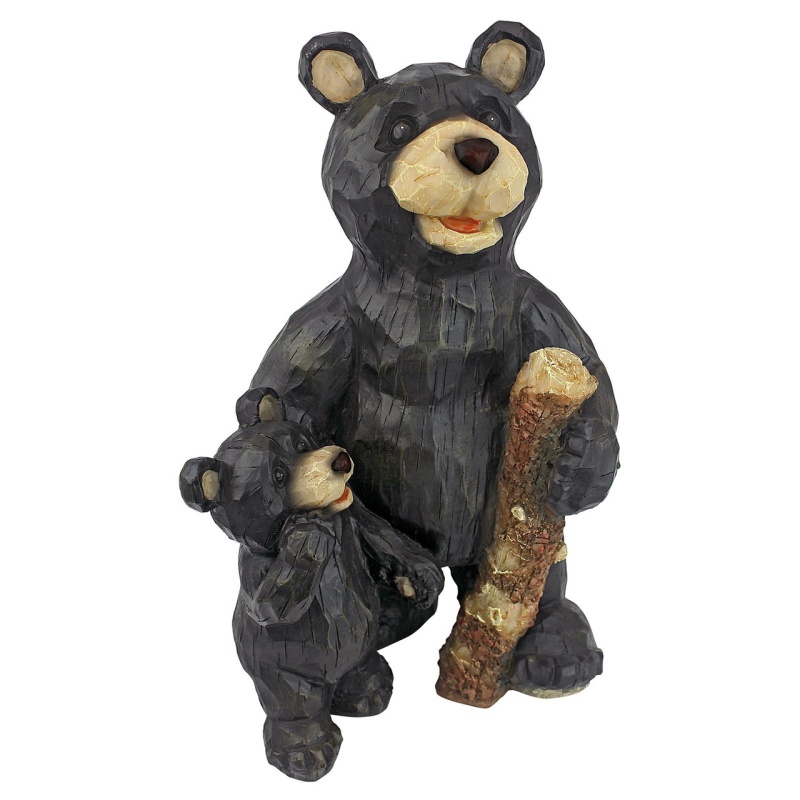 Woodland Bear Family Statue