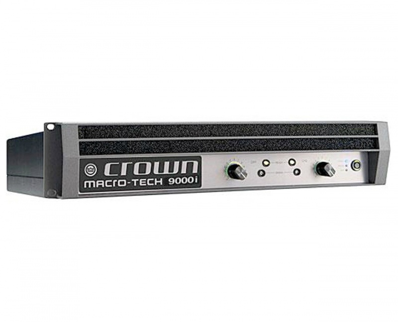 Crown Two Channel 3500W @ 4 Ohm Power Amplifier, Ma9000i