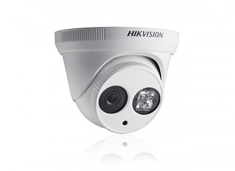 Hikvision Outdoor Ir Turret, Hd720p,8Mm, 20M Exir, Day/Night, Dwdr, Smart Ir, Utc Menu, Ip66, 12 Vdc