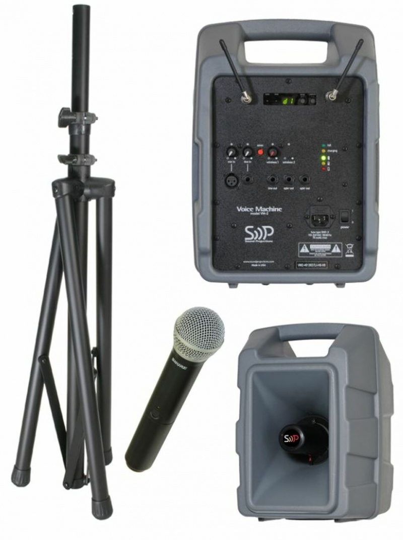 Sound Projections Vm-2 With 60Ch. Digital Handheld Wireless Package