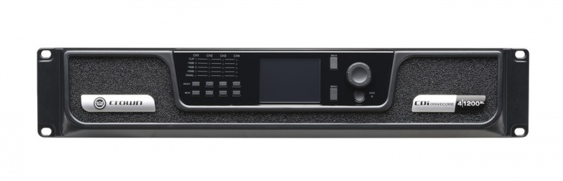 Crown 4X1200 Power Amplifier With Blu Link, Cdi4x1200bl