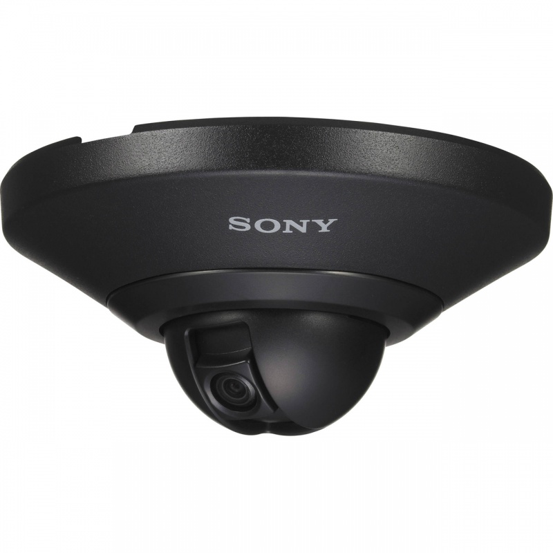 Sony 720P Hd Network Minidome Camera 1.3 Megapixel, Black