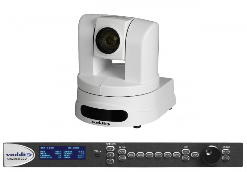 Vaddio Clear View Hd-20Se Qccu System - White