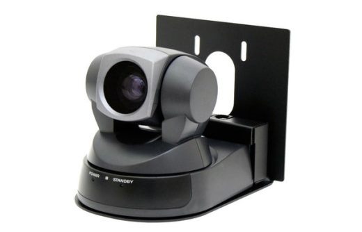 Vaddio Thin Profile Wall Mount Evi-D100 Black - AFF-535-2000-204B