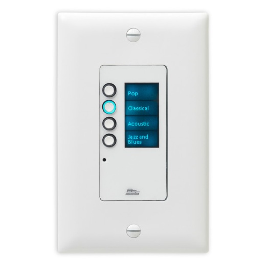 BSS Audio Ethernet Controller With 4 Buttons (White - US)