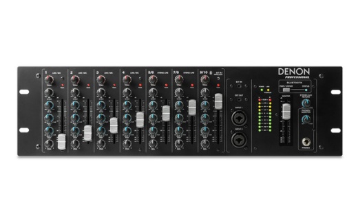 Denon Professional 10-Channel Rackmount Mixer with Bluetooth