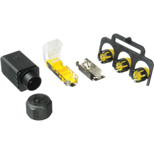 Axis Communications SPR CONN PUSH PULL PLUG IDC-8 IP67