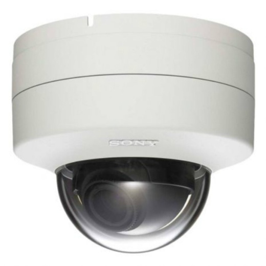 Sony 1080P HD 3 Megapixel Indoor Vandal Resistant Minidome IP Camera with View-DR Technology