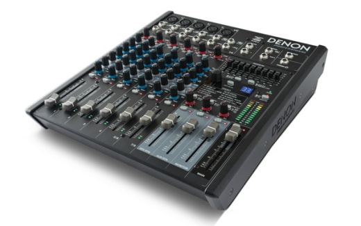 Denon Professional 8-Channel Console Mixer - DN-408X