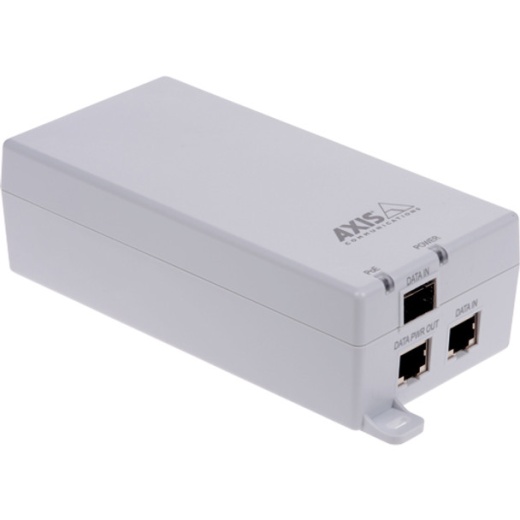 Axis Communications T8154 60W SFP Midspan - PoE Media Converter with Power Supply