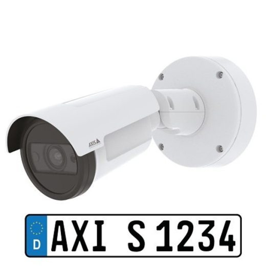 Axis Communications P1465-Le-3 L.P-Verifier Kit - Compact Outdoor Bullet Camera with License Plate Verifier