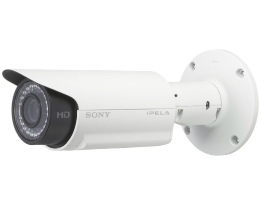Sony 1080P Full HD 3 Megapixel Bullet IP Camera with IR Illuminator
