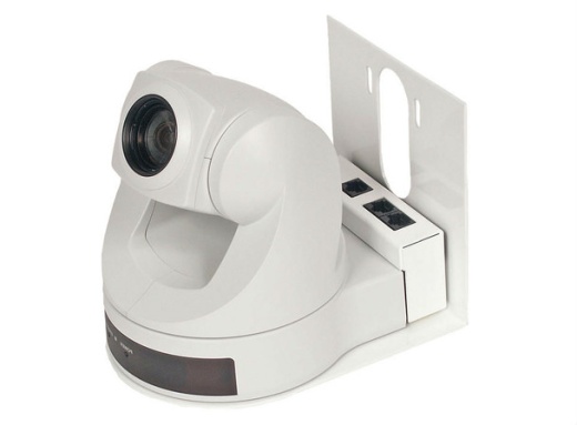 Vaddio Thin Profile Wall Mount Evi-D70 White - AFF-535-2000-205 Bracket for Sony EVI-D70 PTZ Cameras