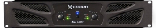Crown XLI1500 Two Channel 450W Power Amplifier