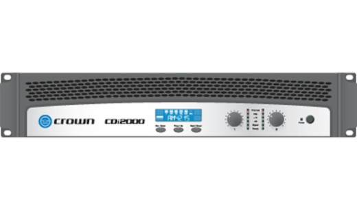 Crown CDi2000 Power Amplifier - 800W @ 4 Ohm, 70V/140V