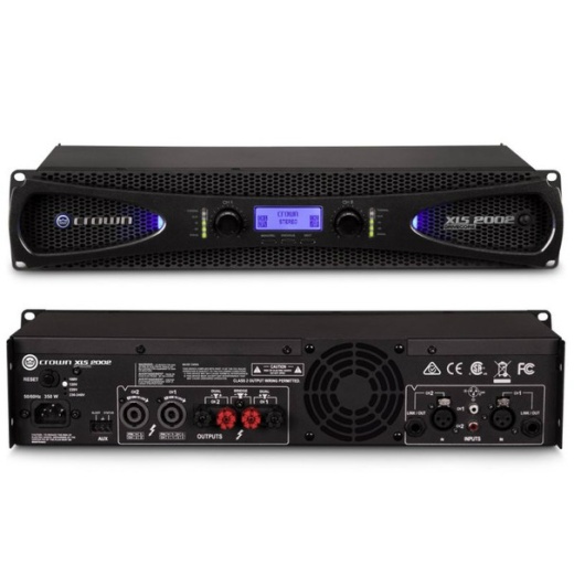 Crown XLS2002 Two Channel 650W @ 4 Ohm Power Amplifier