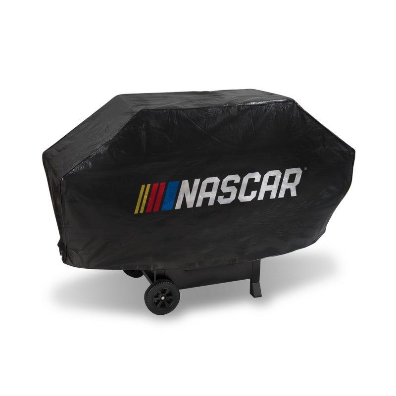 Rico Industries Nascar Racing Black Deluxe Grill Cover