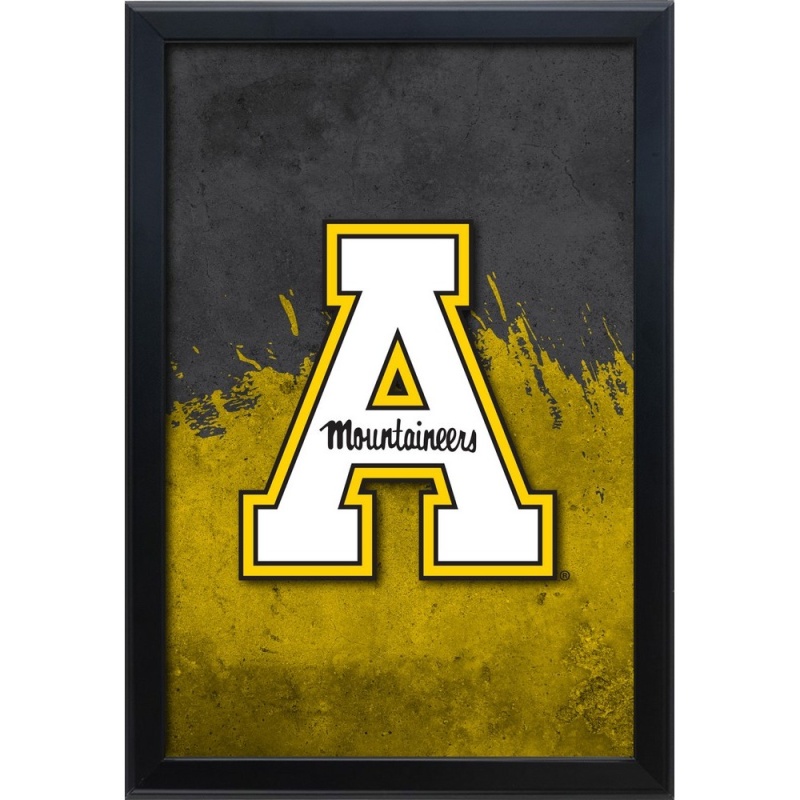 Appalachian State University 15.75" X 23.5" Led Snap Frame Lightbox By Holland Bar Stool Company