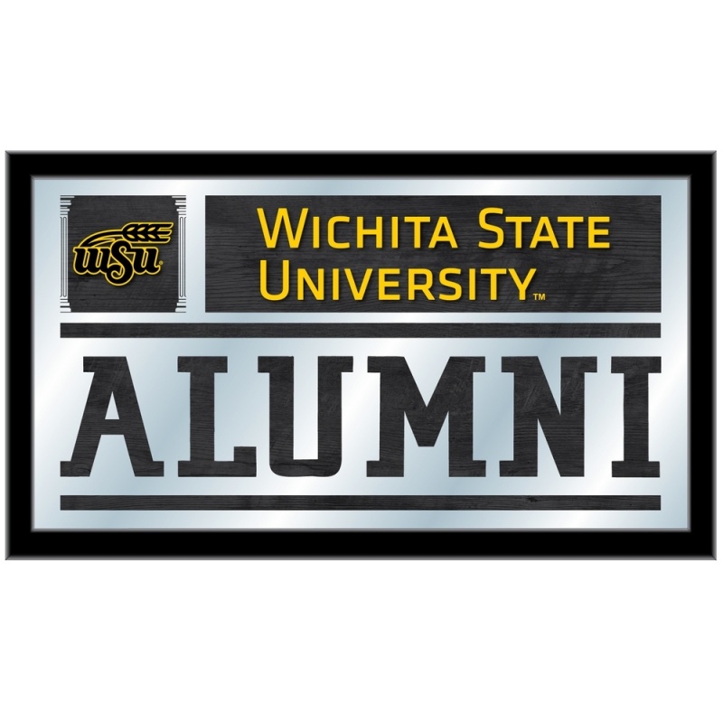 Wichita State Alumni Mirror By Holland Bar Stool Co