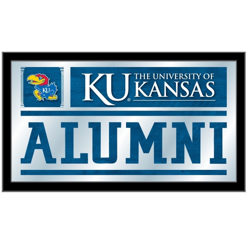 Kansas University 26"X15" Alumni Wall Mirror