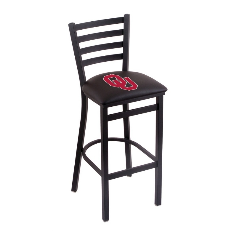 L004 Oklahoma 25" Stationary Counter Stool With Black Wrinkle Finish