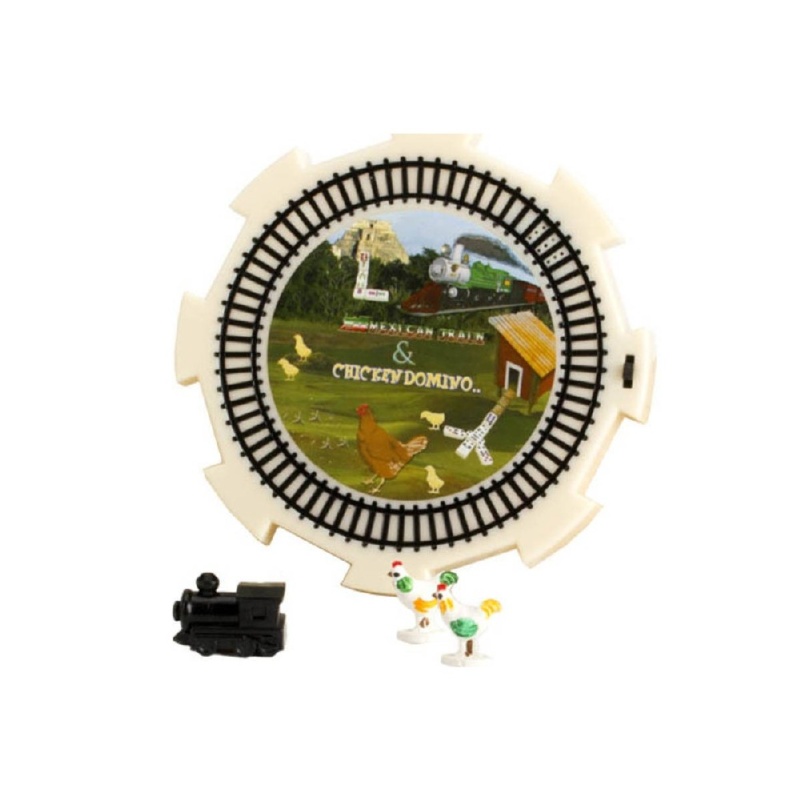 2 In 1 Whistling Train & Crowing Chicken Hub With Markers