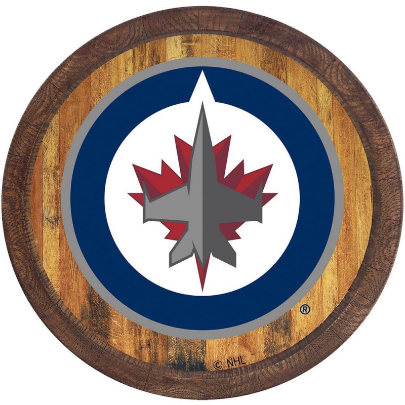Winnipeg Jets: "Faux" Barrel Top Sign