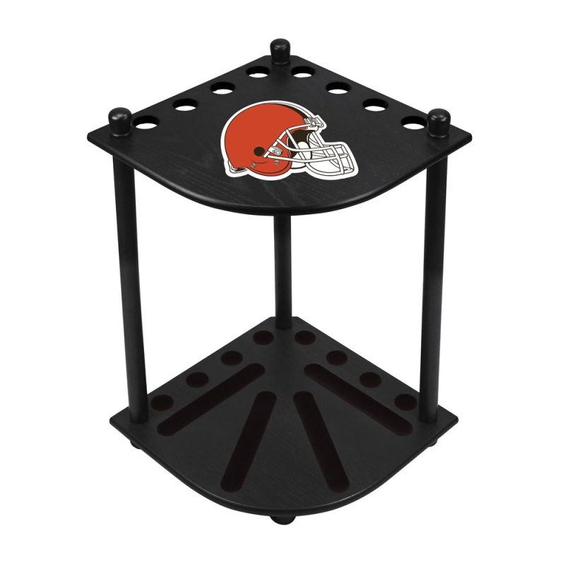 Cleveland Browns Corner Cue Rack