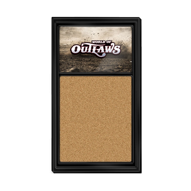 World Of Outlaws: Dirt Track - Cork Note Board