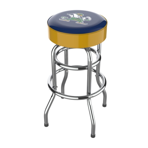 University Of Notre Dame Fighting Irish Chrome Bar Stool