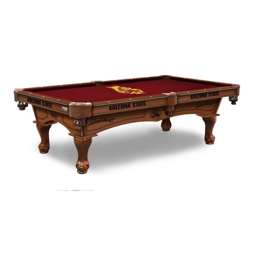 Arizona State (Sparky) 8' Pool Table By Holland Bar Stool Co