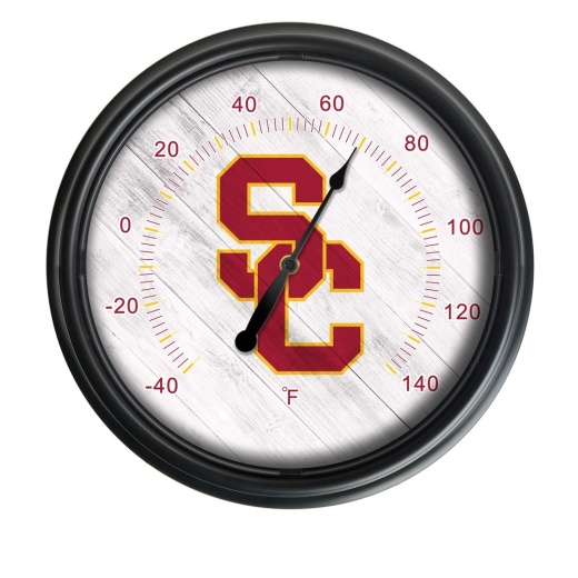 University Of Southern California Indoor/Outdoor Led Thermometer By Holland Bar Stool Company