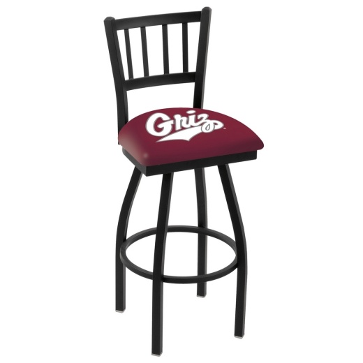 L018 Black Wrinkle Montana Swivel Bar Stool With Jailhouse Style Back By Holland Bar Stool Co