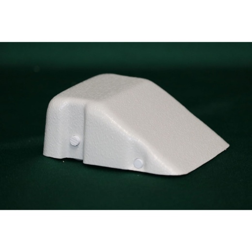 White Heavy Duty Vacuum Formed Shoe Roller With Double Rollers