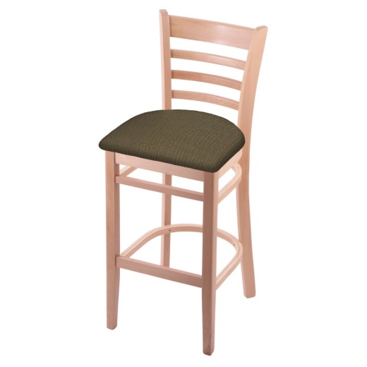 3140 Stool With Natural Finish And Graph Cork Seat