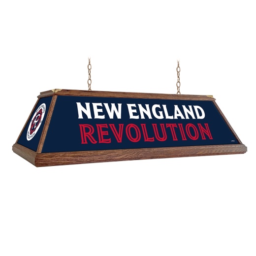 England Revolution: Premium Wood Pool Table Light