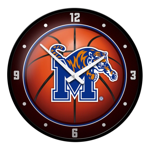 Memphis Tigers: Basketball Modern Disc Wall Clock